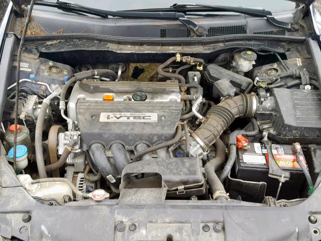 1HGCP264X8A036946 - 2008 HONDA ACCORD LXP BLUE photo 7