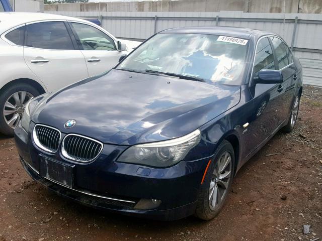 WBANV93589C133276 - 2009 BMW 535 XI BLUE photo 2