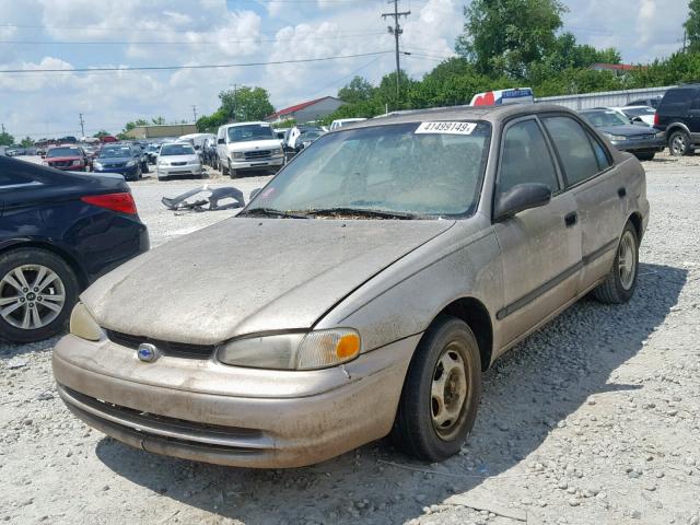 1Y1SK52882Z409599 - 2002 CHEVROLET GEO PRIZM 灰色 照片 2