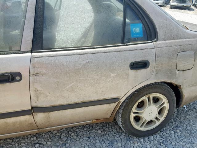 1Y1SK52882Z409599 - 2002 CHEVROLET GEO PRIZM 灰色 照片 9