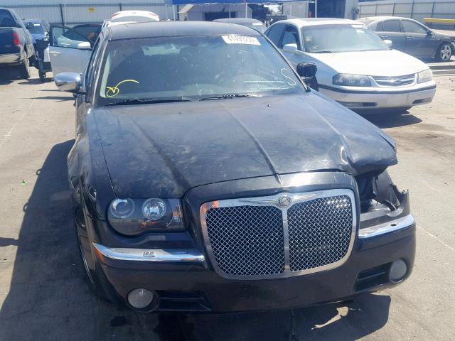 2C3LK63H06H476575 - 2006 CHRYSLER 300C BLACK photo 10