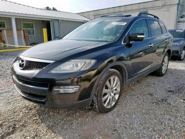 JM3TB28Y270102480 - 2007 MAZDA CX-9 BLACK photo 2