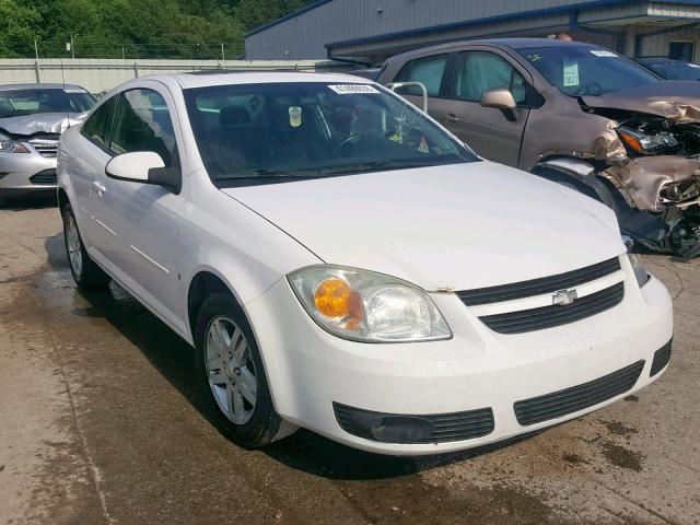 1G1AL15F967671058 - 2006 CHEVROLET COBALT LT WHITE photo 1