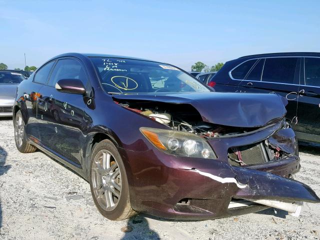 JTKDE167X80246880 - 2008 TOYOTA SCION TC იასამნისფერი ფოტო 1