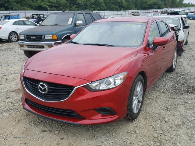 JM1GJ1U55G1461383 - 2016 MAZDA 6 SPORT RED photo 2