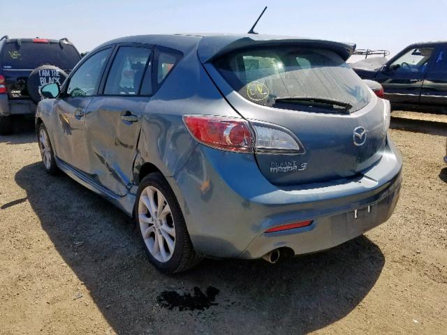 JM1BL1H69A1230002 - 2010 MAZDA 3 S BLUE photo 3