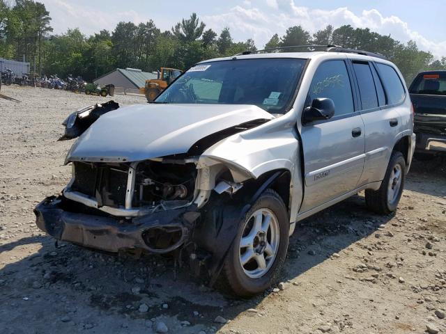 1GKDT13S442418037 - 2004 GMC ENVOY TAN photo 2