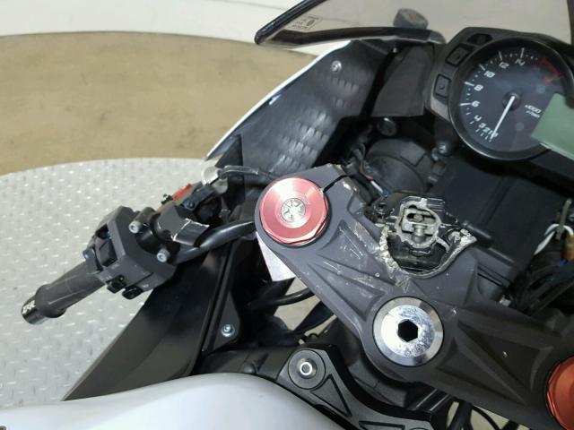 JKBZXJE15DA006764 - 2013 KAWASAKI ZX636 E WHITE photo 15