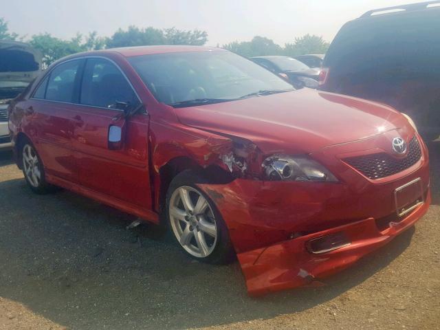 4T1BE46K97U087163 - 2007 TOYOTA CAMRY NEW RED photo 1