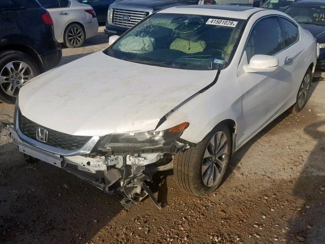 1HGCT1B82FA009140 - 2015 HONDA ACCORD EXL WHITE photo 2