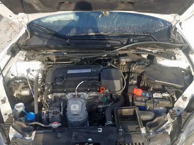 1HGCT1B82FA009140 - 2015 HONDA ACCORD EXL WHITE photo 7