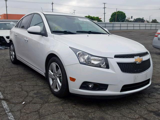 1G1P75SZ6E7292618 - 2014 CHEVROLET CRUZE WHITE photo 1