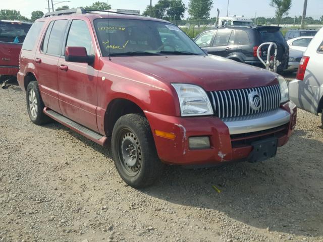 4M2EU47EX6ZJ05842 - 2006 MERCURY MOUNTAINEE RED photo 1