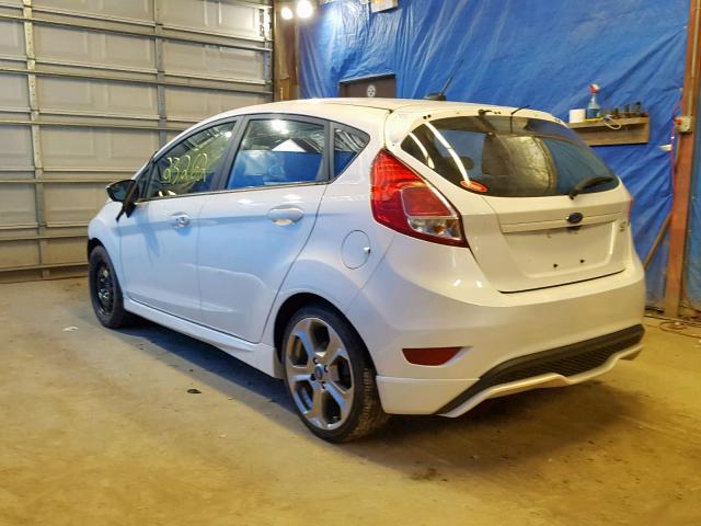 3FADP4GX5JM128925 - 2018 FORD FIESTA ST WHITE photo 3