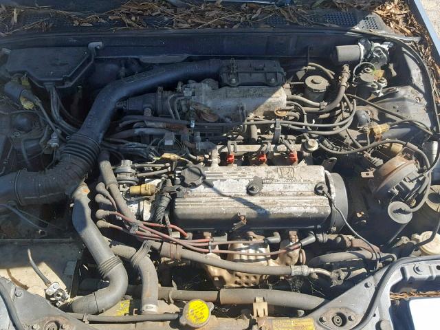 1HGBA7447GA021137 - 1986 HONDA ACCORD LXI BLUE photo 7