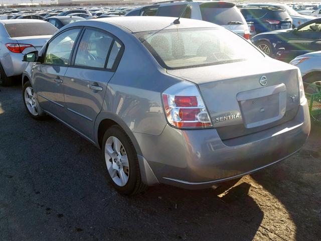 3N1AB61E28L730148 - 2008 NISSAN SENTRA 2.0 GRAY photo 3