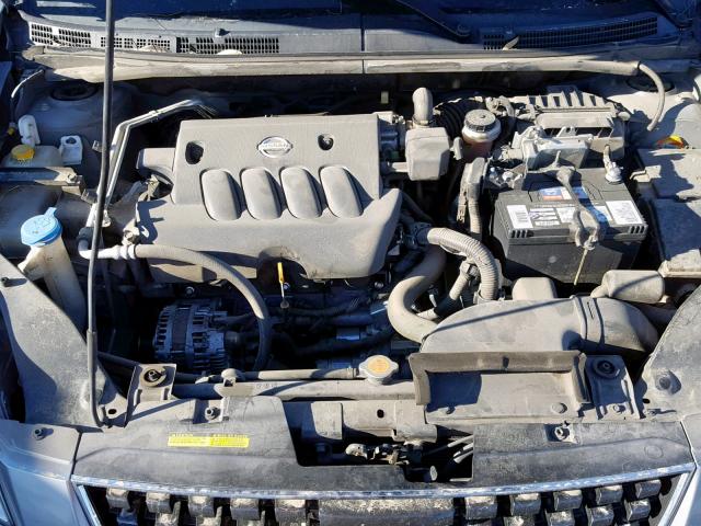 3N1AB61E28L730148 - 2008 NISSAN SENTRA 2.0 GRAY photo 7