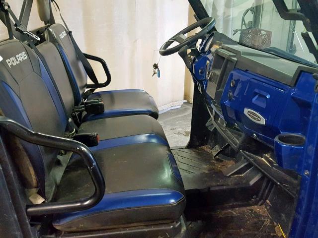 4XAUH9EA3EG863557 - 2014 POLARIS RANGER 900 BLUE photo 5