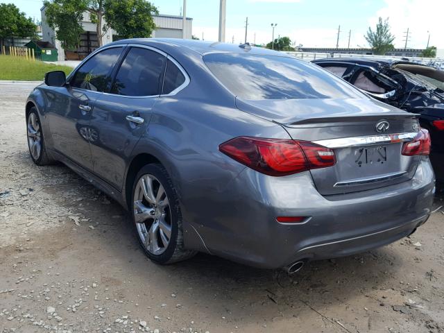 JN1BY1AP4FM542564 - 2015 INFINITI Q70 3.7 CHARCOAL photo 3