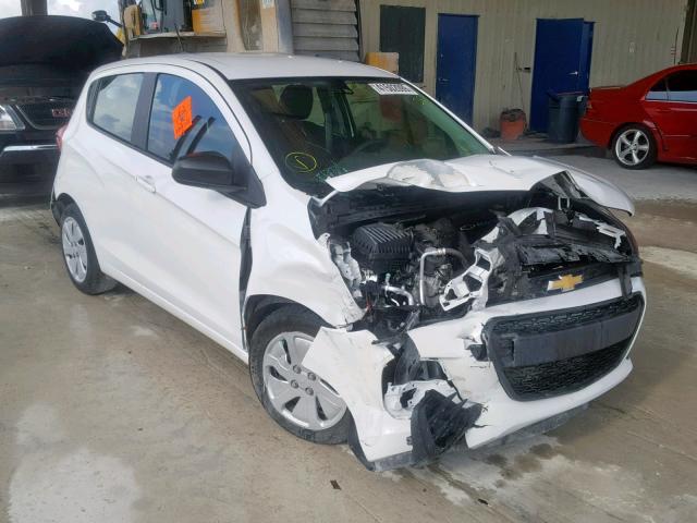 KL8CB6SA9HC773472 - 2017 CHEVROLET SPARK LS WHITE photo 1