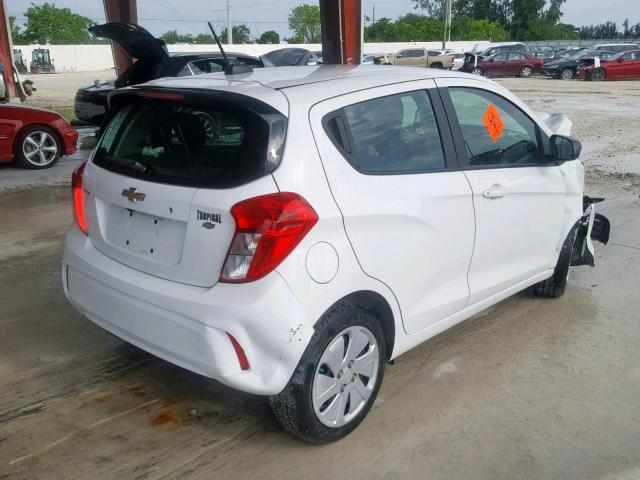 KL8CB6SA9HC773472 - 2017 CHEVROLET SPARK LS WHITE photo 4