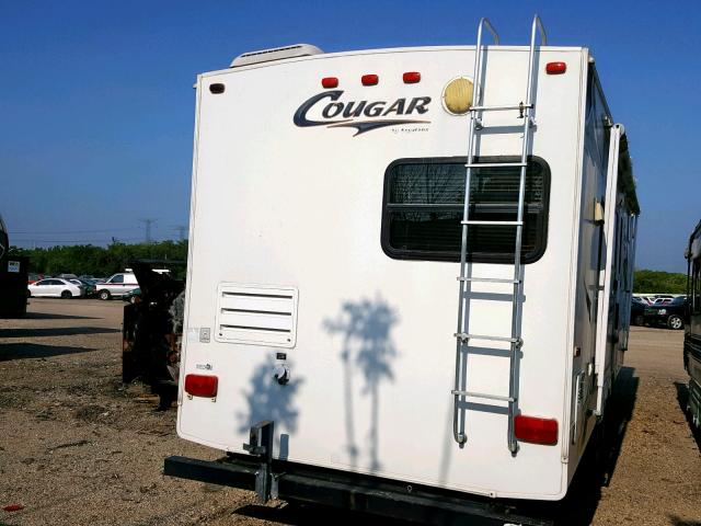 4YDF2922X82504415 - 2008 KEYSTONE COUGAR WHITE photo 9