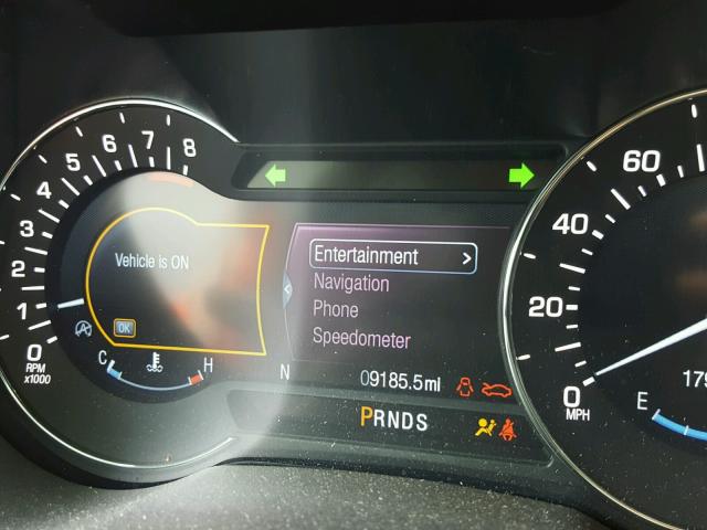 5LMCJ2C91HUL28525 - 2017 LINCOLN MKC SELECT ვერცხლისფერი ფოტო 8