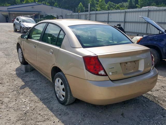 1G8AJ55F36Z137959 - 2006 SATURN ION LEVEL GOLD photo 3