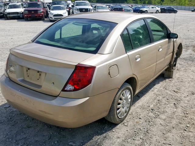 1G8AJ55F36Z137959 - 2006 SATURN ION LEVEL GOLD photo 4