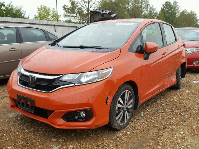 3HGGK5H89JM714189 - 2018 HONDA FIT EX ORANGE photo 2