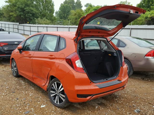 3HGGK5H89JM714189 - 2018 HONDA FIT EX ORANGE photo 3