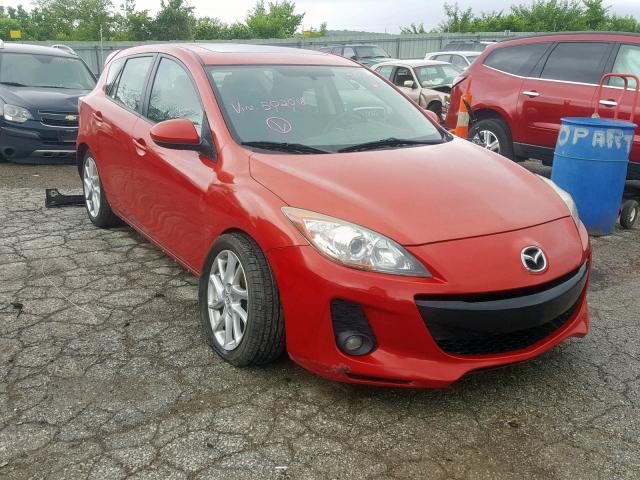 JM1BL1L52C1502018 - 2012 MAZDA 3 S RED photo 1