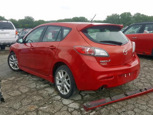 JM1BL1L52C1502018 - 2012 MAZDA 3 S RED photo 3