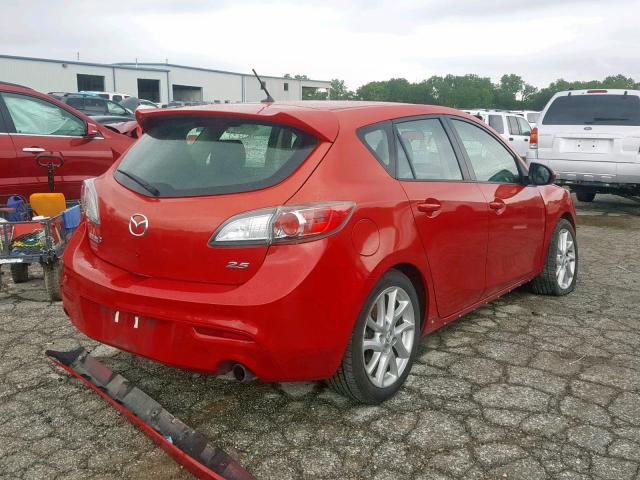 JM1BL1L52C1502018 - 2012 MAZDA 3 S RED photo 4