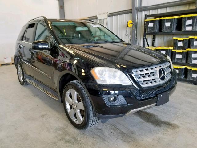 4JGBB5GB4BA676967 - 2011 MERCEDES-BENZ ML 350 BLACK photo 1