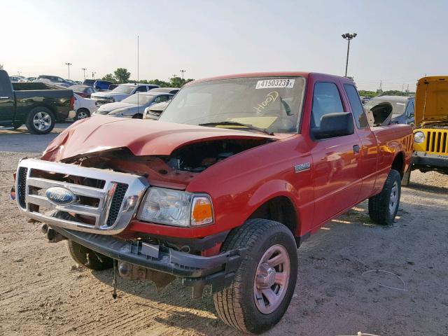 1FTYR14D19PA13548 - 2009 FORD RANGER SUP RED photo 2