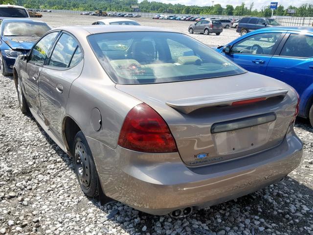 2G2WR554271108812 - 2007 PONTIAC GRAND PRIX TAN photo 3