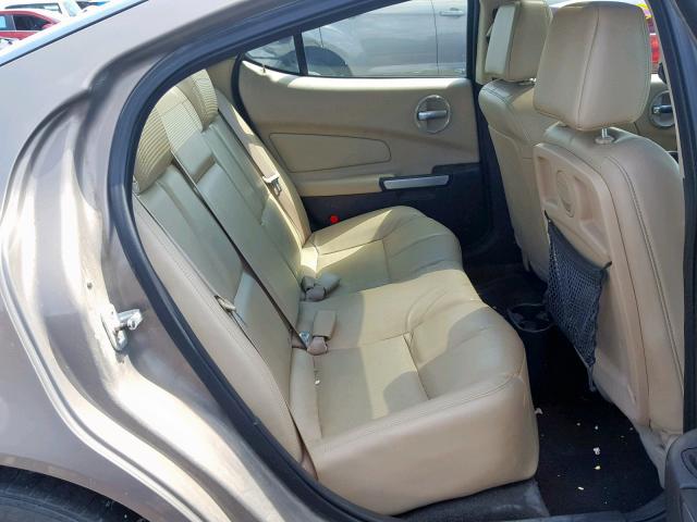 2G2WR554271108812 - 2007 PONTIAC GRAND PRIX TAN photo 6