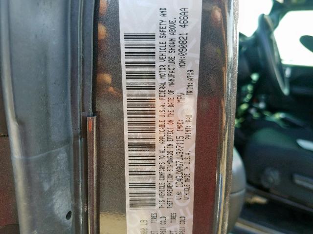 1C4GJXAG7JW307115 - 2018 JEEP WRANGLER S CHARCOAL photo 10