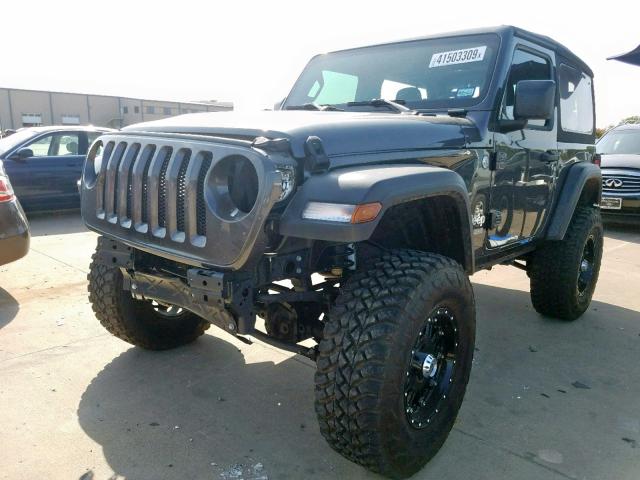 1C4GJXAG7JW307115 - 2018 JEEP WRANGLER S CHARCOAL photo 2