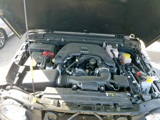 1C4GJXAG7JW307115 - 2018 JEEP WRANGLER S CHARCOAL photo 7