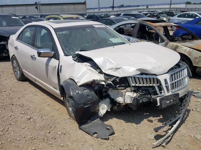 3LNDL2L37BR756823 - 2011 LINCOLN MKZ HYBRID WHITE photo 1