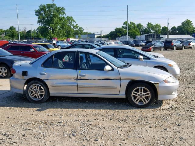 1G1JH52F337188013 - 2003 CHEVROLET CAVALIER L SILVER photo 9