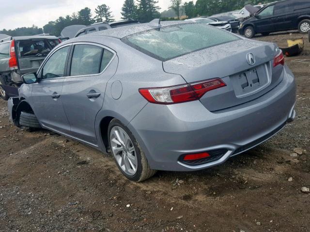 19UDE2F38JA007534 - 2018 ACURA ILX BASE SILVER photo 3