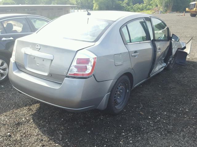 3N1AB61E78L694277 - 2008 NISSAN SENTRA 2.0 GRAY photo 4