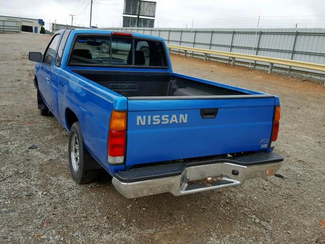 1N6SD16S0SC372772 - 1995 NISSAN TRUCK KING BLUE photo 3