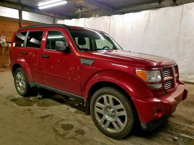 1D4PU4GK0AW174377 - 2010 DODGE NITRO HEAT RED photo 1