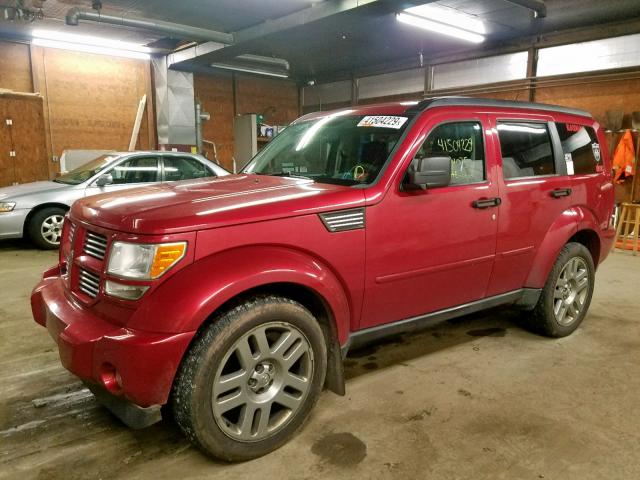 1D4PU4GK0AW174377 - 2010 DODGE NITRO HEAT RED photo 2