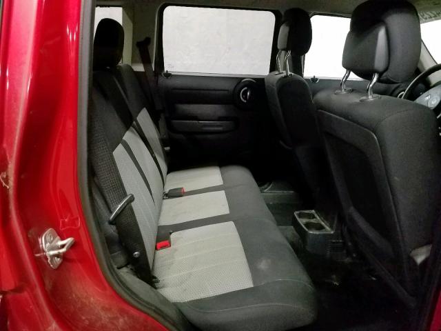 1D4PU4GK0AW174377 - 2010 DODGE NITRO HEAT RED photo 6