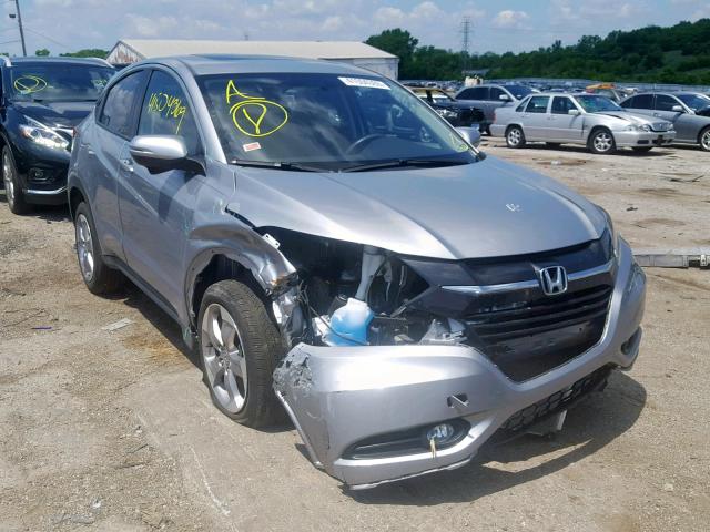 3CZRU6H56HG704560 - 2017 HONDA HR-V EX GRAY photo 1